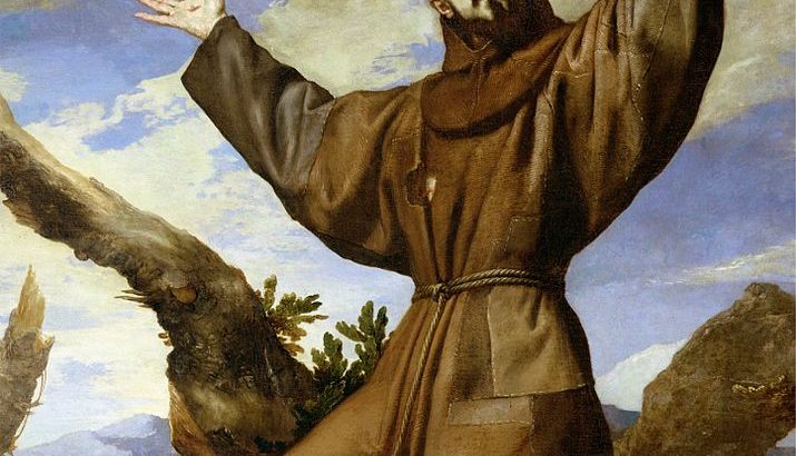 Saint Francis of Assisi Painting by Ribera